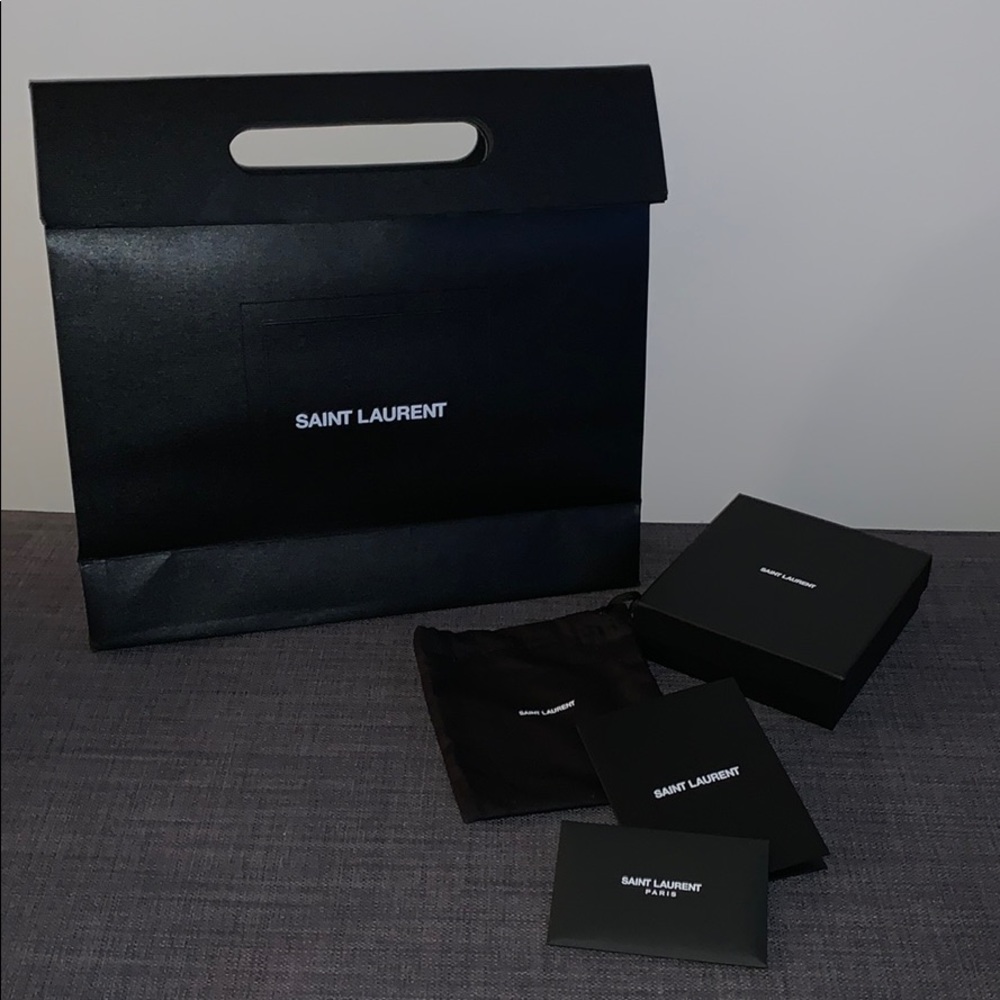 Saint Laurent YSL Gift Box and Gift Bag